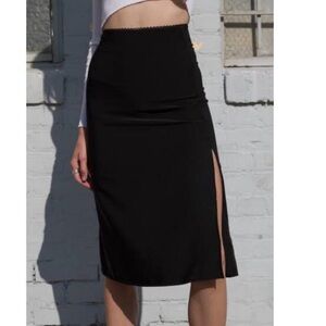 brandy melville midi skirt